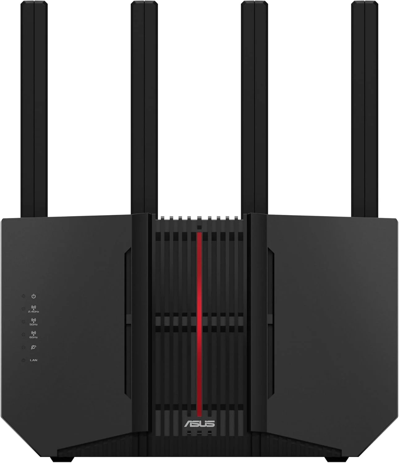 روتر ASUS RT-BE92U BE9700 Tri-Band WiFi 7، پشتیبانی از پهنای باند جدید 320 مگاهرتز و 4096-QAM، MLO، تشخیص AI WAN، پشتیبانی از AiMesh، امنیت شبکه بدون نیاز به اشتراک و ویژگی های جامع VPN