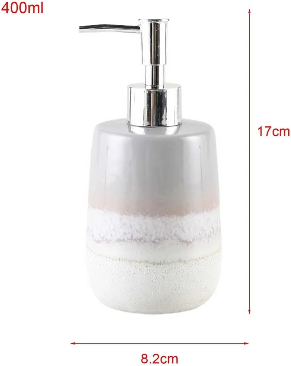 جامایع ظرفشویی سرامیکی مناسب سینک آشپزخانه و حمام با ظرفیت 400 میلی لیتر جامایع ظرفشویی سرامیکی مناسب سینک آشپزخانه و حمام با ظرفیت 400 میلی لیتر