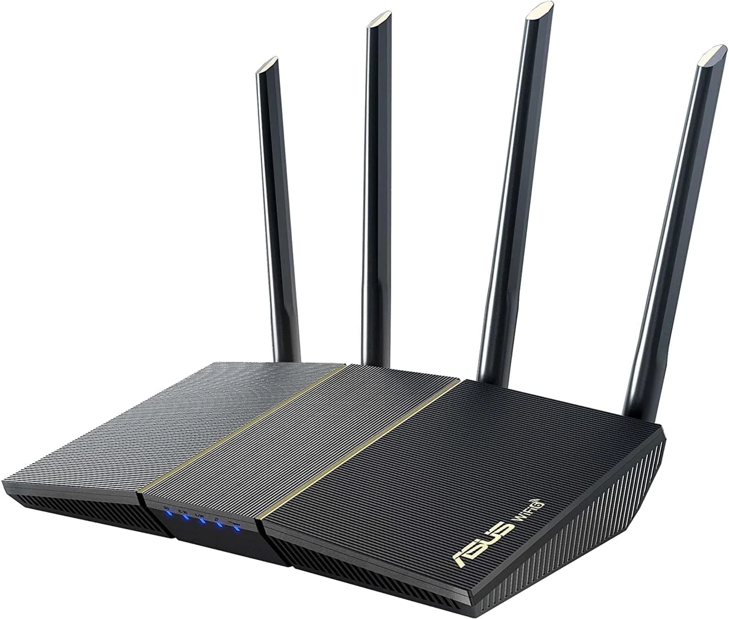 روتر توسعه‌پذیر دو بانده وای فای 6 ایسوس مدل RT-AX57 (AX3000)، امنیت شبکه بدون نیاز به اشتراک، Instant Guard، کنترل والدین پیشرفته، VPN داخلی، سازگار با AiMesh، مناسب برای گیمینگ و استریمینگ، خانه هوشمند