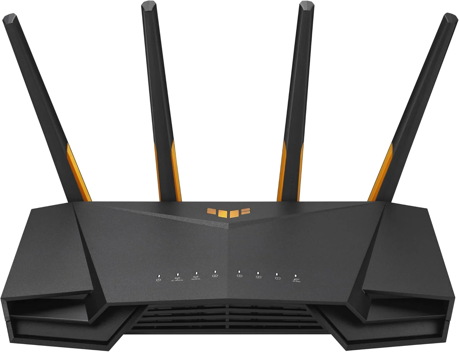 روتر گیمینگ ASUS TUF با WiFi 6 مدل (TUF-AX4200) - پورت اختصاصی گیمینگ، پورت دوگانه 2.5G، انتقال پورت 3 مرحله ای، روتر قابل توسعه با فناوری AiMesh، AiProtection Pro، VPN، Instant Guard
