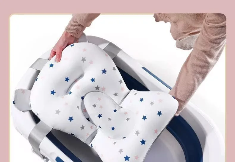 پد حمام نوزاد PREMIFY، کوسن شناور قابل تنظیم و ضد لغزش برای حمایت از نوزاد در حمام، بالش حمام نوزاد برای وان حمام، تشک صندلی وان برای حمایت از حمام نوزادان/نوزادان تازه متولد شده | سازمان دهندههای حمام، 0-12 ماه پد حمام نوزاد PREMIFY، کوسن شناور قابل تنظیم و ضد لغزش برای حمایت از نوزاد در حمام، بالش حمام نوزاد برای وان حمام، تشک صندلی وان برای حمایت از حمام نوزادان/نوزادان تازه متولد شده | سازمان دهندههای حمام، 0-12 ماه