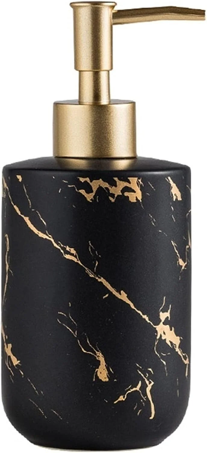 ظرف صابون، ظرف صابون فوم ساز، ظرف صابون حمام 370 میلی لیتر، ظرف صابون سرامیکی حمام، ظرف صابون مایع دستشویی