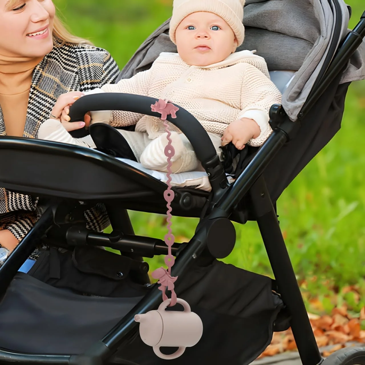 بند اسباب بازی کودک PandaEar - بسته 5 عددی بند سیلیکونی پستانک و دندان گیر طرح دایناسور - نگهدارنده اسباب بازی کودک قابل تنظیم برای شیشه شیر، کالسکه، صندلی غذا و تخت نوزاد بند اسباب بازی کودک PandaEar - بسته 5 عددی بند سیلیکونی پستانک و دندان گیر طرح دایناسور - نگهدارنده اسباب بازی کودک قابل تنظیم برای شیشه شیر، کالسکه، صندلی غذا و تخت نوزاد