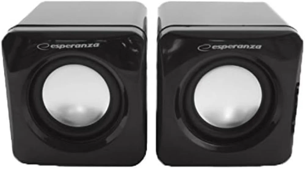 اسپیکر کوچک سیم دار USB مدل Esperanza EP 111 CUBE