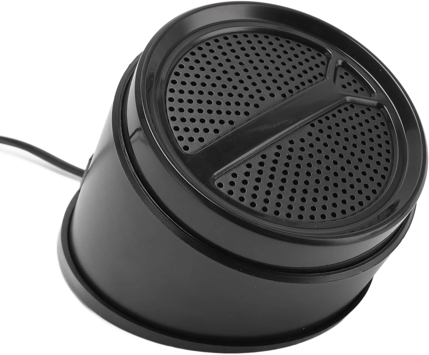 اسپیکر کامپیوتر سیم دار 3W با بیس تقویت شده و کنترل چرخشی صدا، اتصال USB برای لپ تاپ و کامپیوتر، مینی (غیر نورانی) اسپیکر کامپیوتر سیم دار 3W با بیس تقویت شده و کنترل چرخشی صدا، اتصال USB برای لپ تاپ و کامپیوتر، مینی (غیر نورانی)