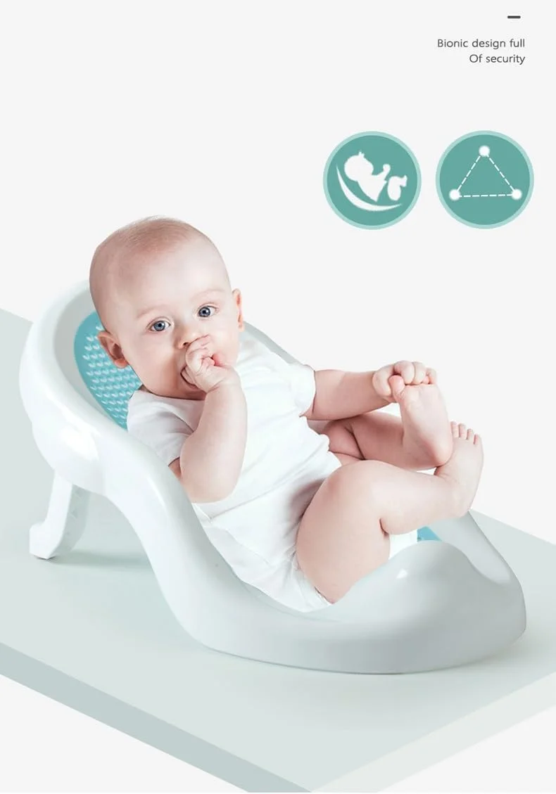 صندلی حمام کودک با تشک ضد لغزش، پشتی و فنجان های مکنده، 6-24 ماه (قایق سبز) صندلی حمام کودک با تشک ضد لغزش، پشتی و فنجان های مکنده، 6-24 ماه (قایق سبز)