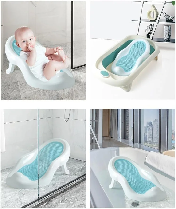 صندلی حمام کودک با تشک ضد لغزش، پشتی و فنجان های مکنده، 6-24 ماه (قایق سبز) صندلی حمام کودک با تشک ضد لغزش، پشتی و فنجان های مکنده، 6-24 ماه (قایق سبز)