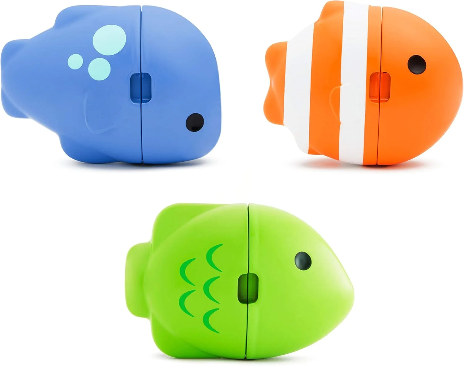 اسباب بازی حمام ماهی های رنگی مانچکین، سرگرمی حمام، اسباب بازی رنگارنگ برای سرگرم کردن کودکان، نوزاد/کودک نوپا/کودکان، 12 ماه به بالا، بسته 3 عددی اسباب بازی حمام ماهی های رنگی مانچکین، سرگرمی حمام، اسباب بازی رنگارنگ برای سرگرم کردن کودکان، نوزاد/کودک نوپا/کودکان، 12 ماه به بالا، بسته 3 عددی