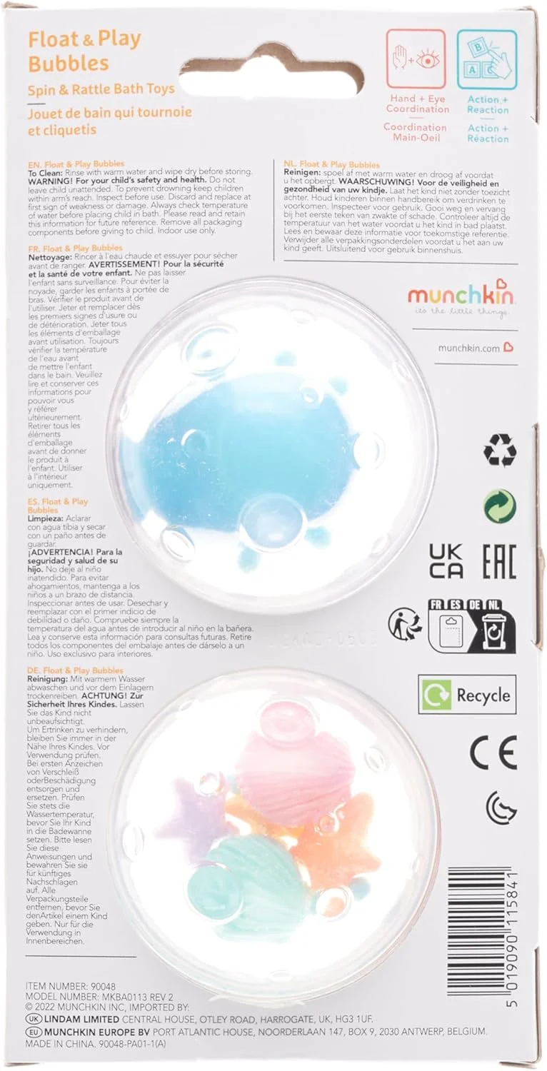 اسباب بازی حمام مانچکین مدل حباب های شناور و بازی، سرگرمی حمام، اسباب بازی رنگارنگ برای سرگرم نگه داشتن کودکان، نوزاد/کودک نوپا/کودکان، 4 ماه به بالا، بسته 2 عددی. اسباب بازی حمام مانچکین مدل حباب های شناور و بازی، سرگرمی حمام، اسباب بازی رنگارنگ برای سرگرم نگه داشتن کودکان، نوزاد/کودک نوپا/کودکان، 4 ماه به بالا، بسته 2 عددی.