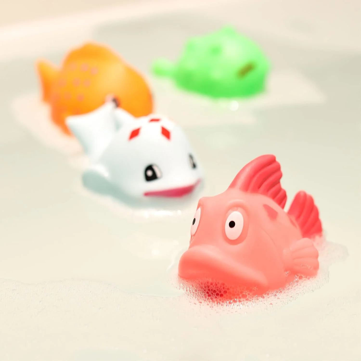 اسباب بازی های دریایی کودک برند مون - 6 عدد اسباب بازی ماهی حمام برای کودکان نوپا - لوازم جانبی استخر نرم کودک - اسباب بازی های آبی فشاری و شناور شخصیت های دریایی - چند رنگ اسباب بازی های دریایی کودک برند مون - 6 عدد اسباب بازی ماهی حمام برای کودکان نوپا - لوازم جانبی استخر نرم کودک - اسباب بازی های آبی فشاری و شناور شخصیت های دریایی - چند رنگ