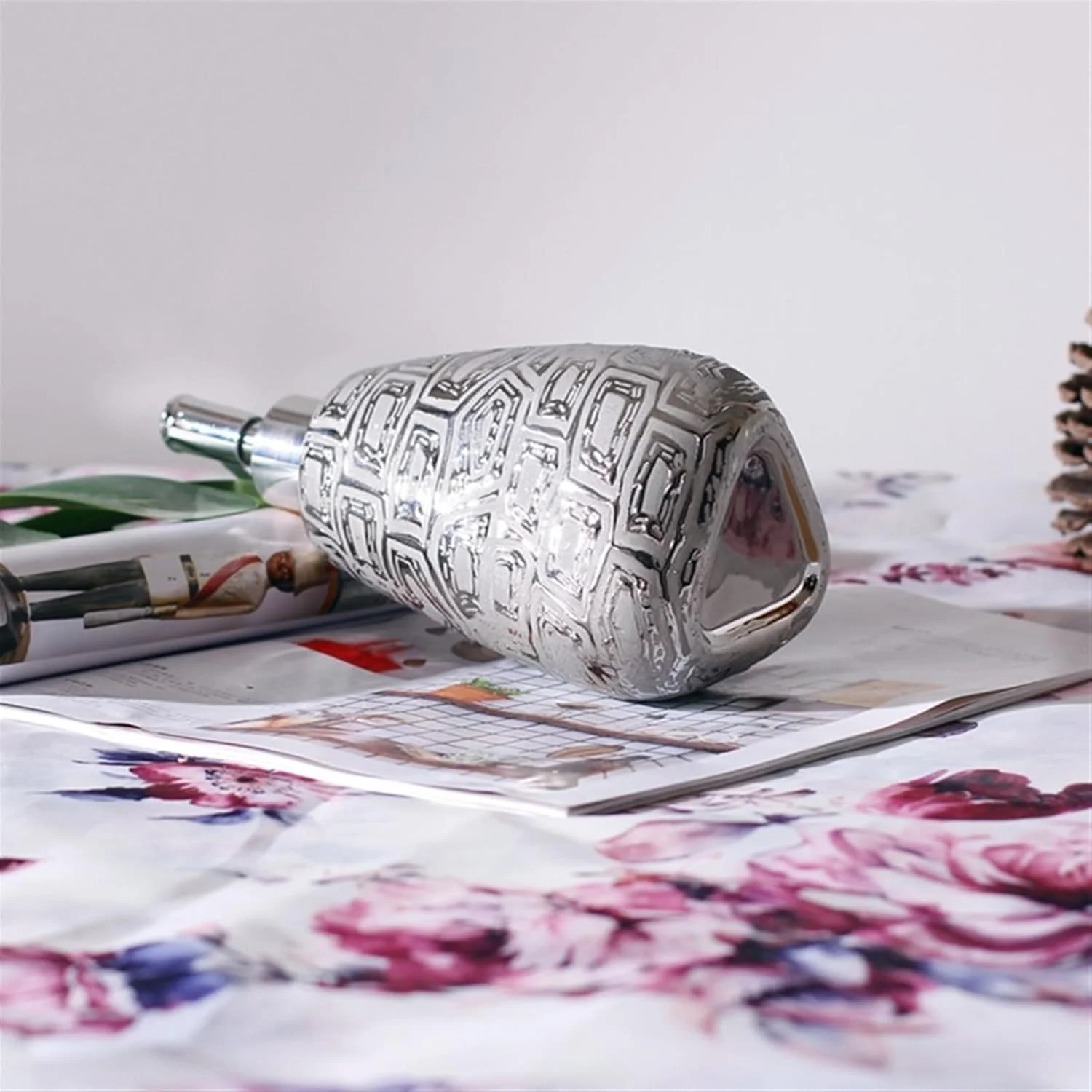 جا مایع دستشویی حمام، بطری ضدعفونی کننده دست، جا لوسیون سرامیکی برجسته خلاقانه، جا مایع دستشویی برای هتل، جا مایع دستشویی برای دکوراسیون