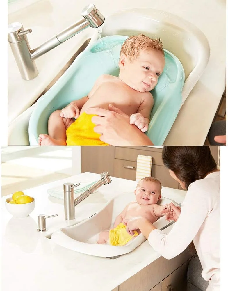 وان حمام نوزاد فرست یرز مدل 4 در 1 - وان حمام کودک قابل تبدیل برای نوزادان، کودکان نوپا - لوازم ضروری حمام نوزاد - مناسب برای 0 ماه به بالا وان حمام نوزاد فرست یرز مدل 4 در 1 - وان حمام کودک قابل تبدیل برای نوزادان، کودکان نوپا - لوازم ضروری حمام نوزاد - مناسب برای 0 ماه به بالا