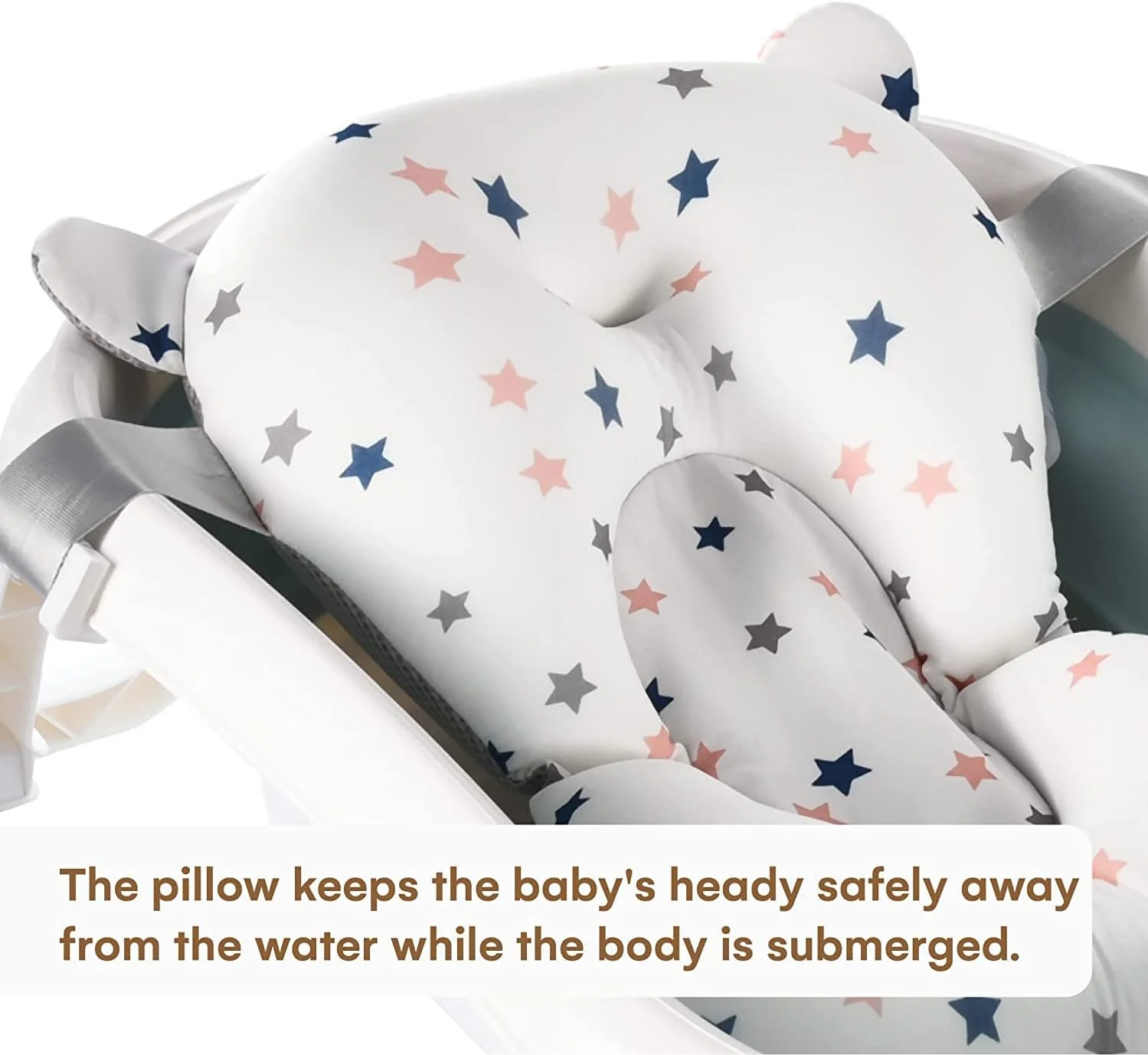 بالشتک حمام نوزاد اکسفور، کوسن شناور غیر لغزنده قابل تنظیم برای حمایت از نوزاد در حمام، بالش حمام کودک برای وان حمام، تشک صندلی وان حمام برای حمایت از حمام نوزاد/کودک 0-12 ماهه | سازمان دهنده های حمام بالشتک حمام نوزاد اکسفور، کوسن شناور غیر لغزنده قابل تنظیم برای حمایت از نوزاد در حمام، بالش حمام کودک برای وان حمام، تشک صندلی وان حمام برای حمایت از حمام نوزاد/کودک 0-12 ماهه | سازمان دهنده های حمام