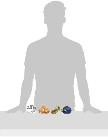 اسباب بازی های حمام دیزنی Finding Nemo برند فرست یرز - دوری، نمو و اسکوئرت - اسباب بازی های فواره ای حمام کودک برای بازی حسی - 3 عدد اسباب بازی های حمام دیزنی Finding Nemo برند فرست یرز - دوری، نمو و اسکوئرت - اسباب بازی های فواره ای حمام کودک برای بازی حسی - 3 عدد