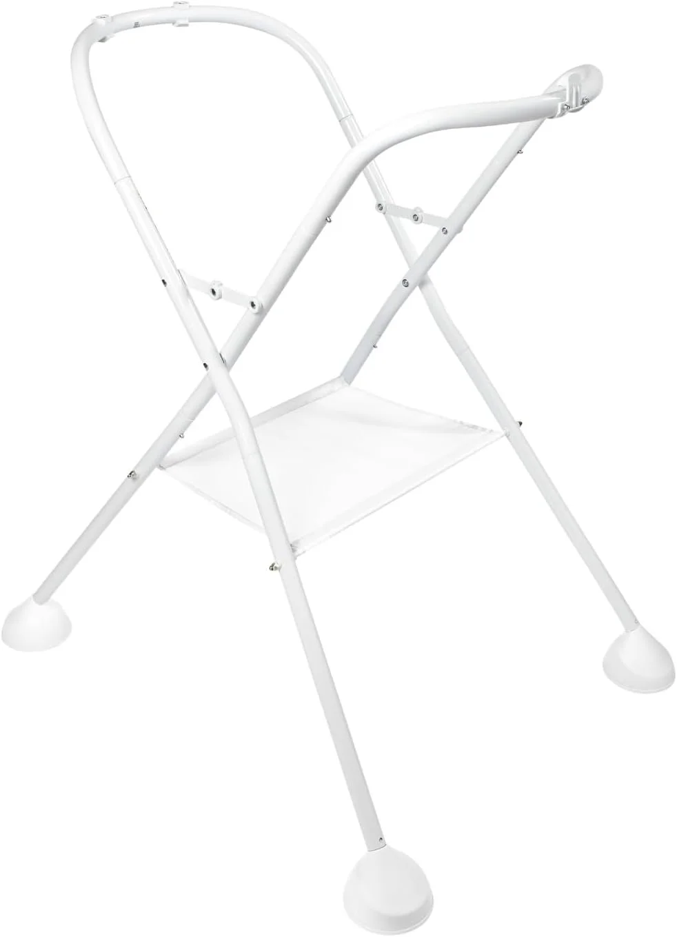 پایه حمام کودک بئابا Camele’O، ارگونومیک، ضد لغزش، سبک، تمیز کردن آسان و مناسب برای مسافرت، طراحی شده برای وان Camele’O بئابا، سفید روشن