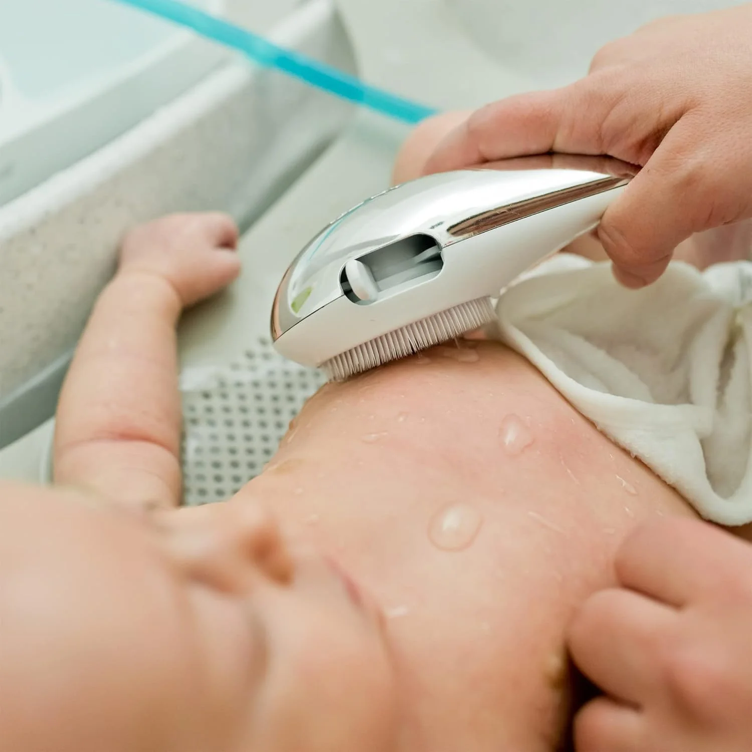 سردوش حمام کودک فرست یرز مدل Rain Shower - اسپری آرامش بخش قابل اتصال - سردوش وان کودک با بازوی چرخان