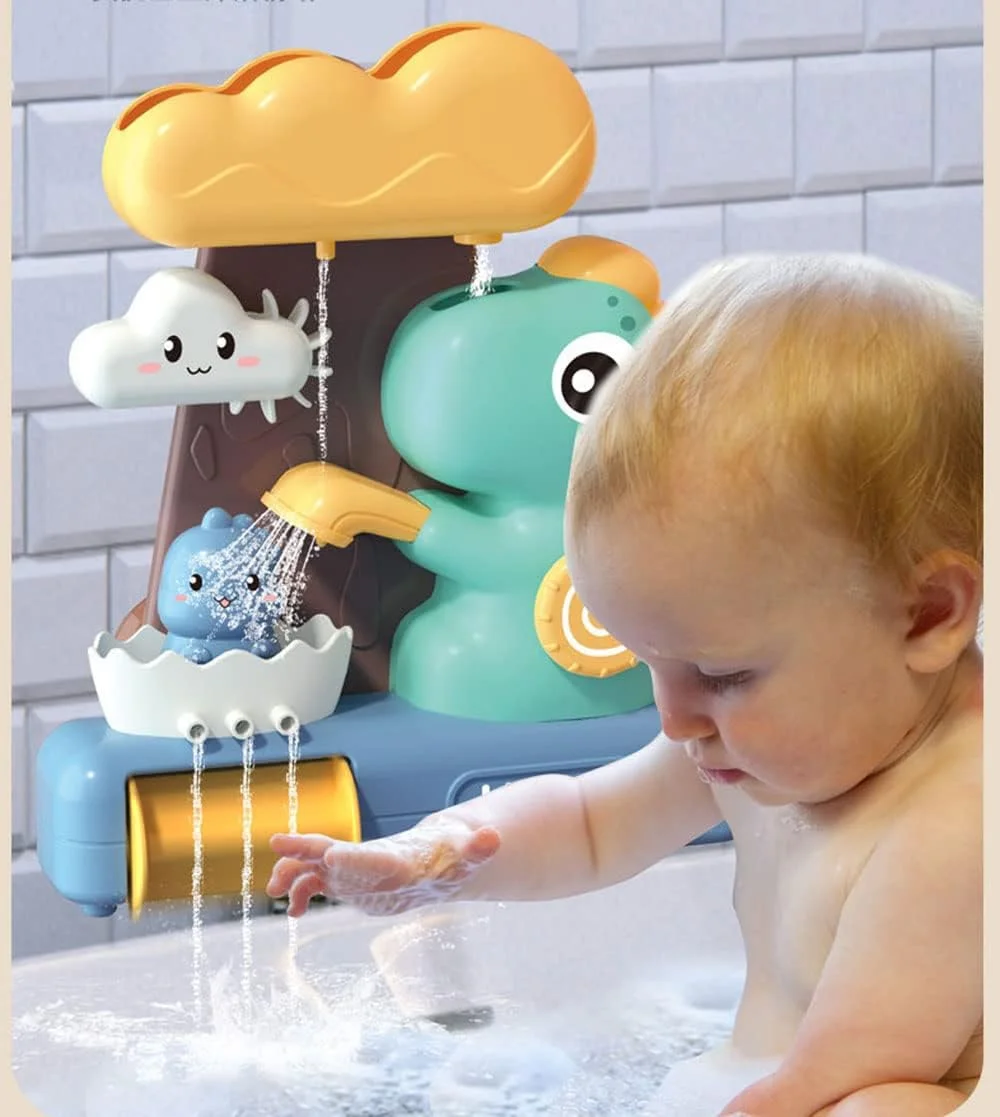 اسباب بازی های حمام خانگی DIY برای کودکان نوپا 1، 2، 3 ساله دختر و پسر، اسباب بازی آب پاش آبشار حمام با 3 عدد فنجان مکش قوی، مجموعه اسباب بازی های وان حمام کودک برای کودکان نوپا اسباب بازی های حمام خانگی DIY برای کودکان نوپا 1، 2، 3 ساله دختر و پسر، اسباب بازی آب پاش آبشار حمام با 3 عدد فنجان مکش قوی، مجموعه اسباب بازی های وان حمام کودک برای کودکان نوپا