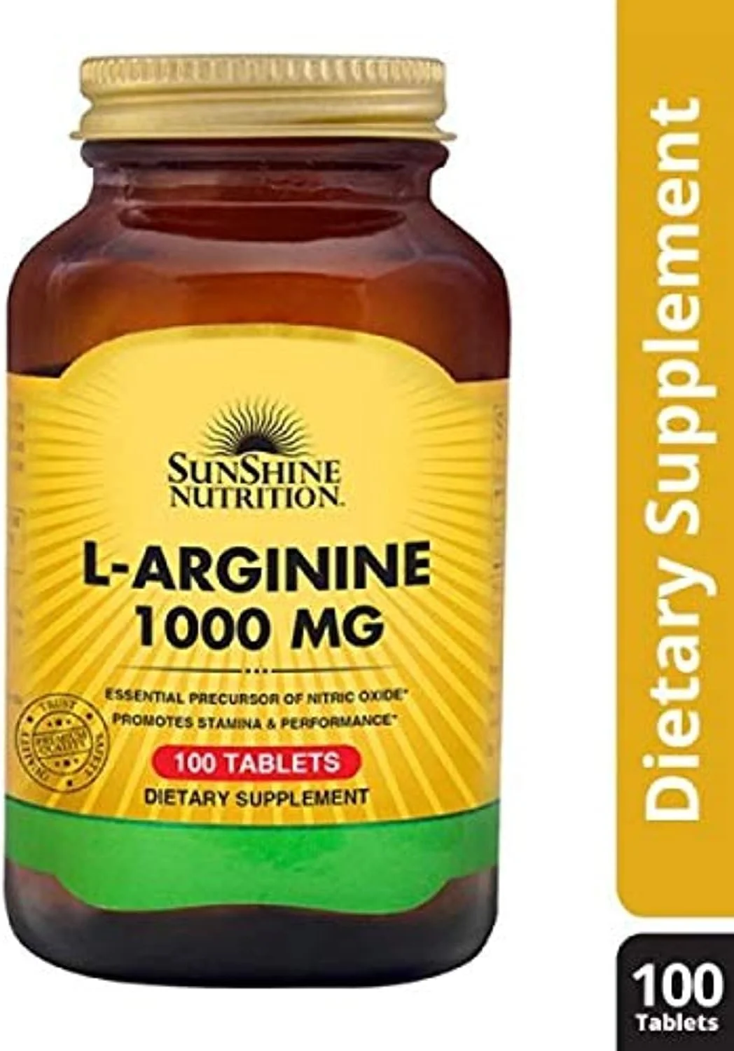 سان شاین نوتریشن ال-آرژنین 1000 میلی گرم، 100 قرص | افزایش استقامت و عملکرد | سان شاین نوتریشن ال-آرژنین 1000 میلی گرم، 100 قرص | افزایش استقامت و عملکرد |