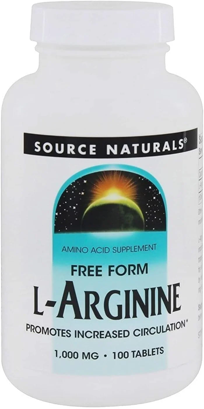 ال-آرژنین 1000 میلی گرمی Source Naturals، 100 قرص