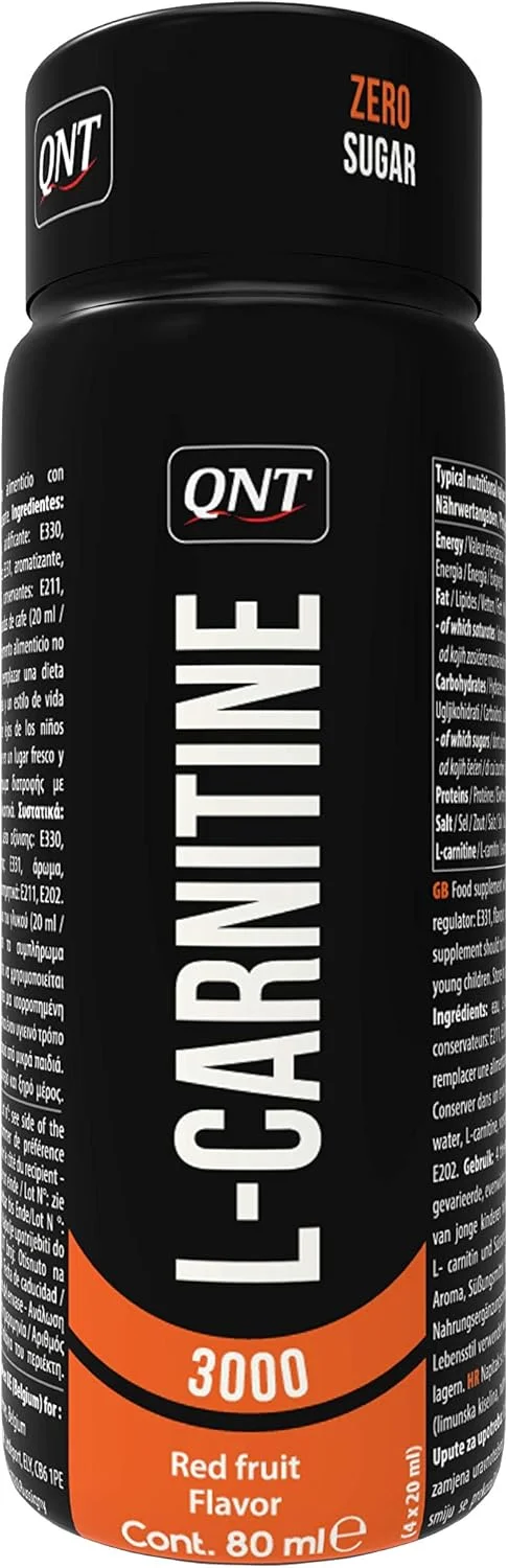 کیو ان تی ال-کارنیتین 3000 میلی گرم شات 80 میلی لیتری - بسته 12 عددی - طعم میوه قرمز کیو ان تی ال-کارنیتین 3000 میلی گرم شات 80 میلی لیتری - بسته 12 عددی - طعم میوه قرمز