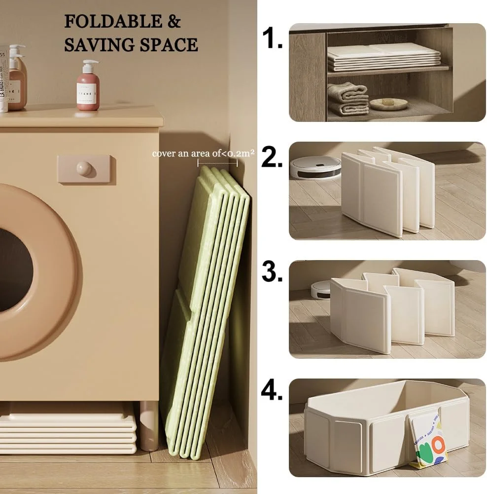 وان حمام کودک، وان حمام قابل حمل کودک، وان حمام تاشو سریع و غیر بادی، صرفه جویی در فضا، وان حمام بادوام کودک برای نوزادان و کودکان نوپا 0 تا 8 ساله (سبز) وان حمام کودک، وان حمام قابل حمل کودک، وان حمام تاشو سریع و غیر بادی، صرفه جویی در فضا، وان حمام بادوام کودک برای نوزادان و کودکان نوپا 0 تا 8 ساله (سبز)