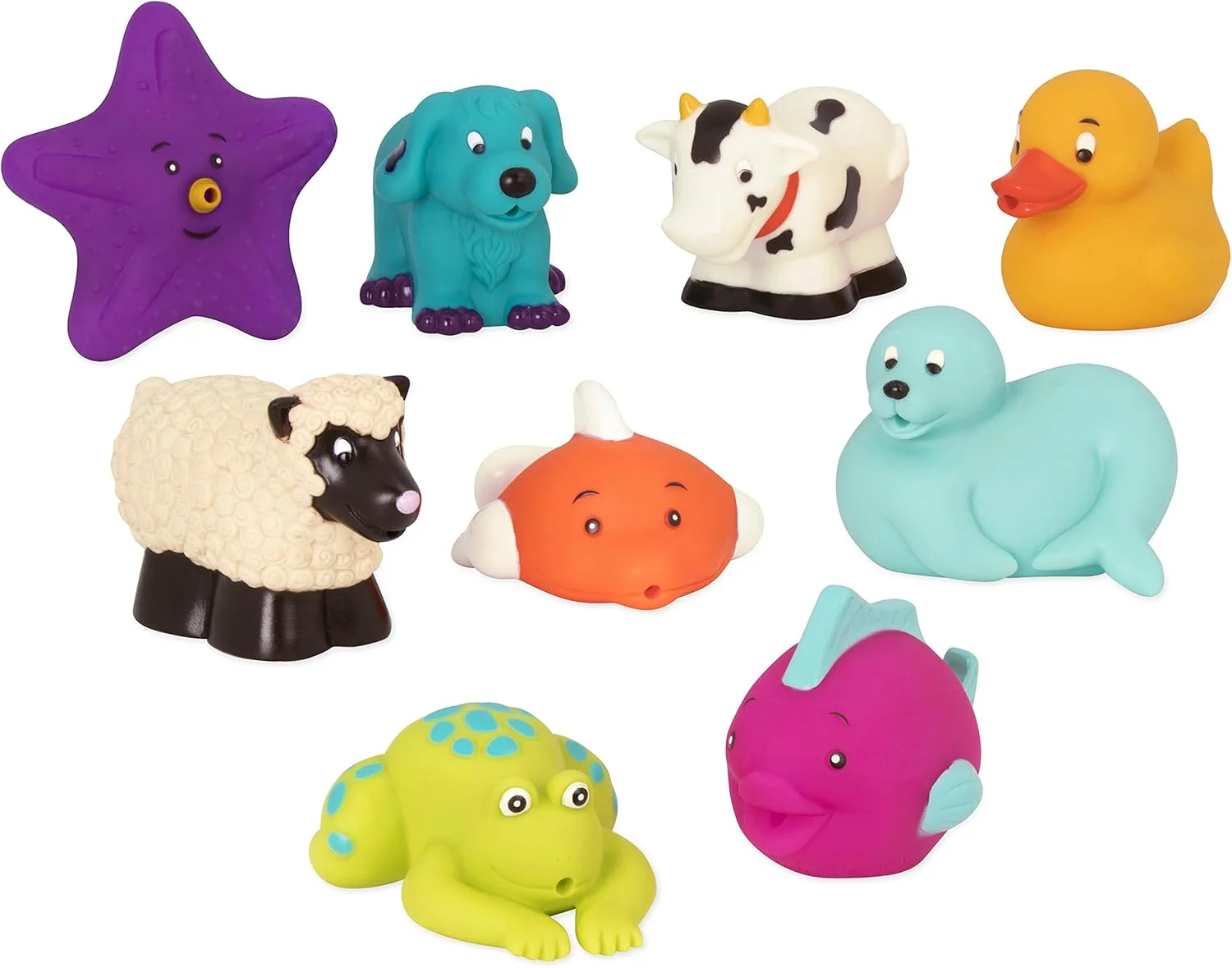 اسباب بازی حمام باتات - دوستان حمام (9 تکه)