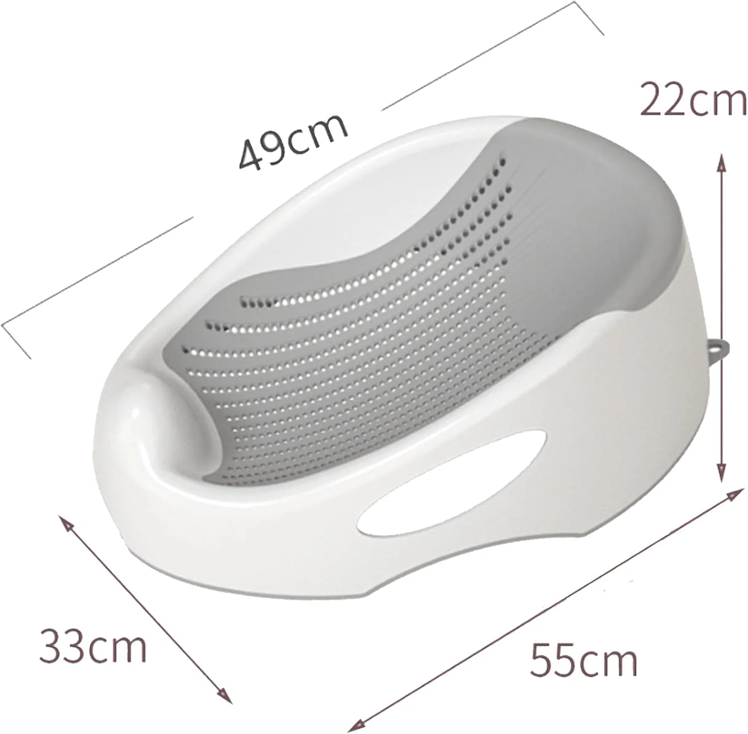 تکیه گاه حمام کودک Beauenty، تکیه گاه حمام نوزاد برای کودکان نوپا، صندلی نرم حمام نوزاد تازه متولد شده، قفسه دوش، صندلی وان کودک تنفسی (خاکستری) تکیه گاه حمام کودک Beauenty، تکیه گاه حمام نوزاد برای کودکان نوپا، صندلی نرم حمام نوزاد تازه متولد شده، قفسه دوش، صندلی وان کودک تنفسی (خاکستری)