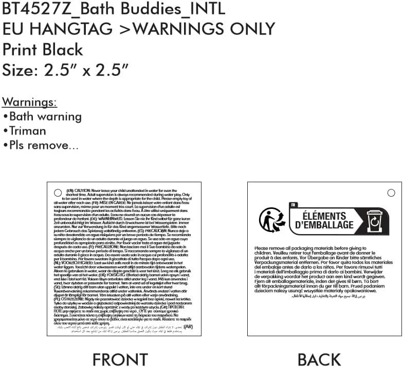 اسباب بازی حمام باتات - دوستان حمام (9 تکه)