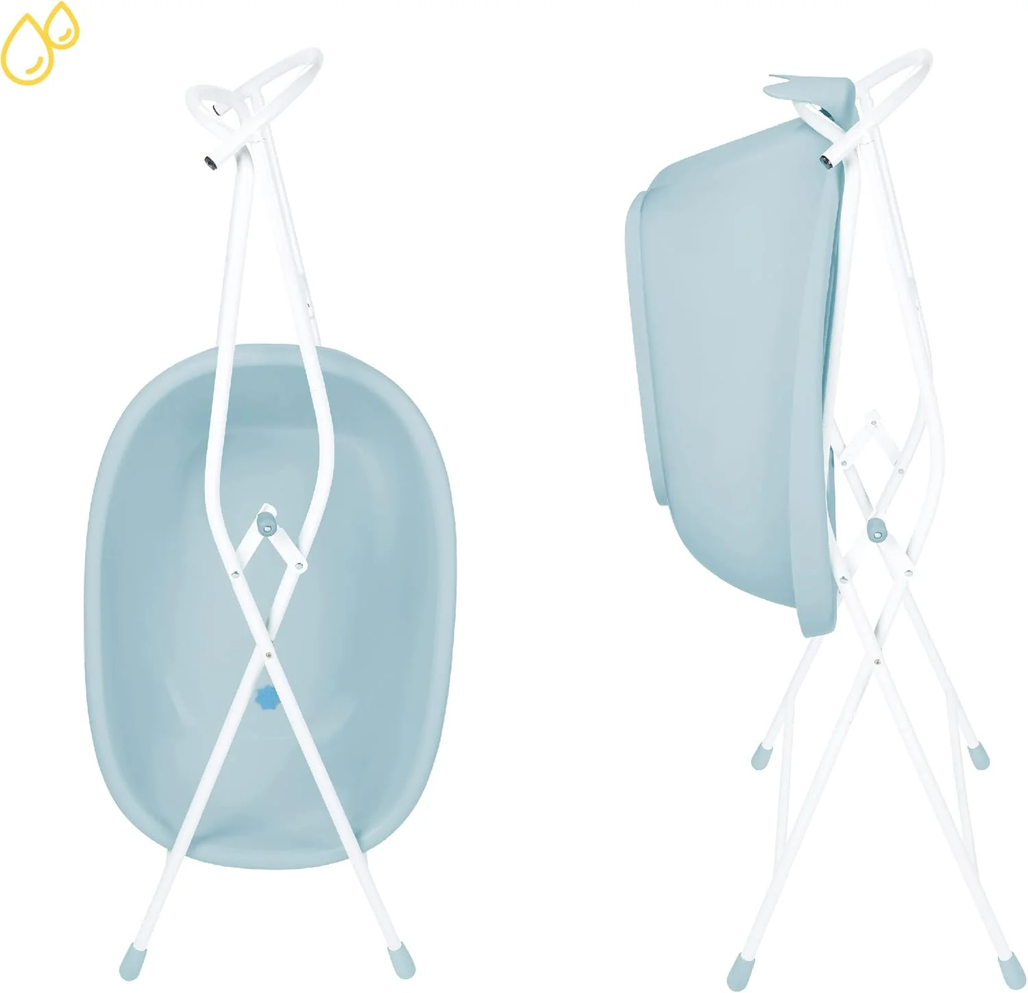 پایه وان حمام کودک و نوزاد بادابول + لوله تخلیه | مناسب از بدو تولد تا 24 ماهگی