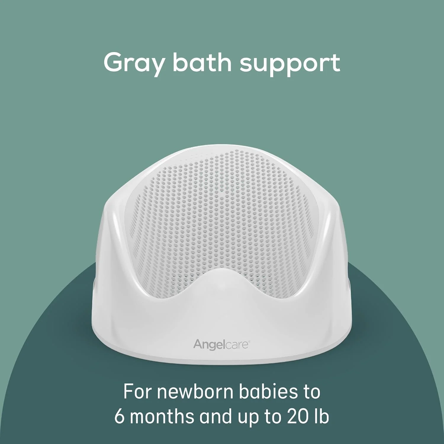 تکیه گاه حمام کودک Angelcare، خاکستری تکیه گاه حمام کودک Angelcare، خاکستری
