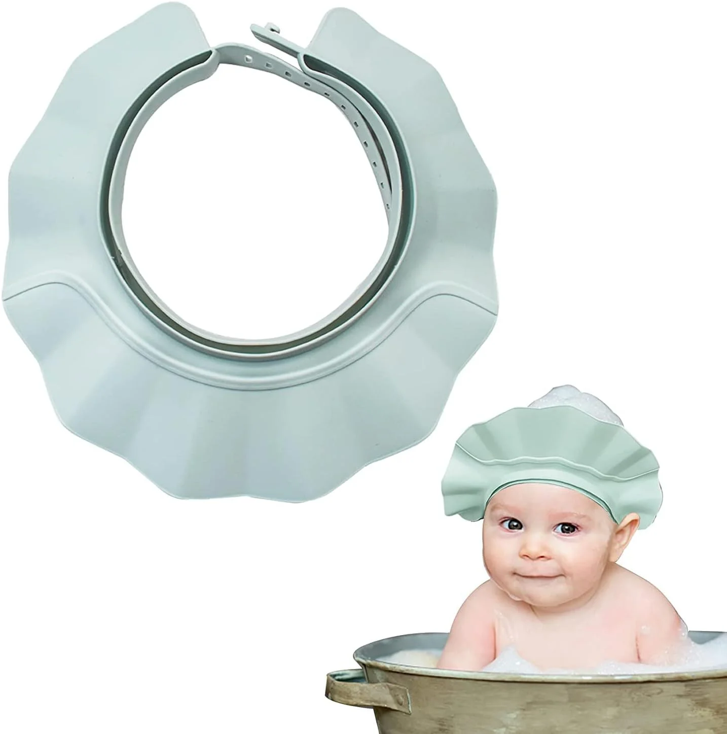 کلاه حمام کودک Azonee، محافظ شستشوی موی کودک قابل تنظیم، کلاه شامپو، محافظ حمام، کلاه آفتابگیر، محافظت از سر، چشم و گوش، ضد آب، کلاه حمام سیلیکونی نرم برای کودکان نوپا - آبی کلاه حمام کودک Azonee، محافظ شستشوی موی کودک قابل تنظیم، کلاه شامپو، محافظ حمام، کلاه آفتابگیر، محافظت از سر، چشم و گوش، ضد آب، کلاه حمام سیلیکونی نرم برای کودکان نوپا - آبی