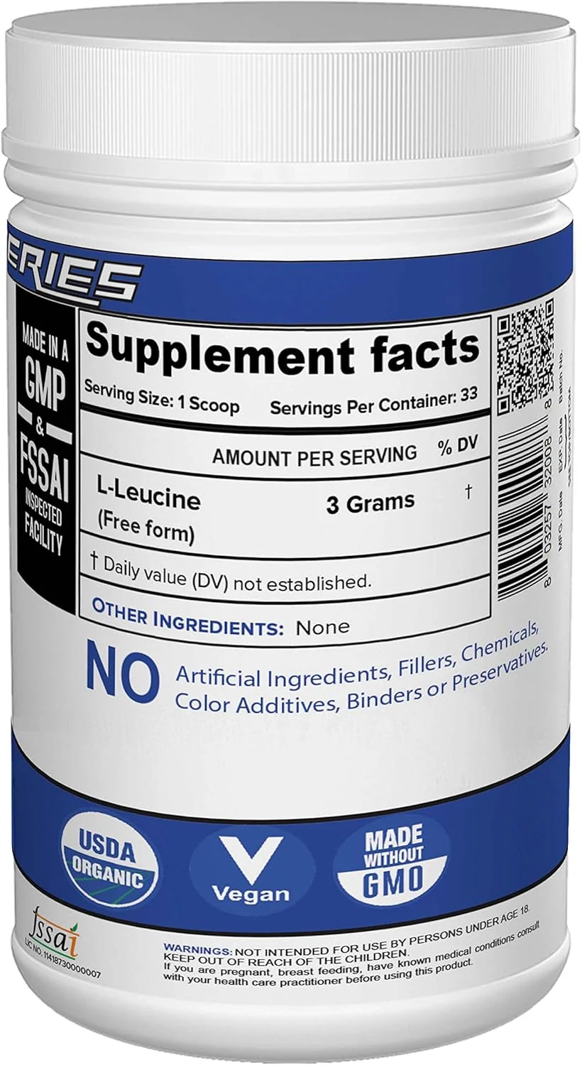 ال-لوسین نوتریجا - 100 گرم، 100% خالص و گرید USP - مکمل حین تمرین ال-لوسین نوتریجا - 100 گرم، 100% خالص و گرید USP - مکمل حین تمرین
