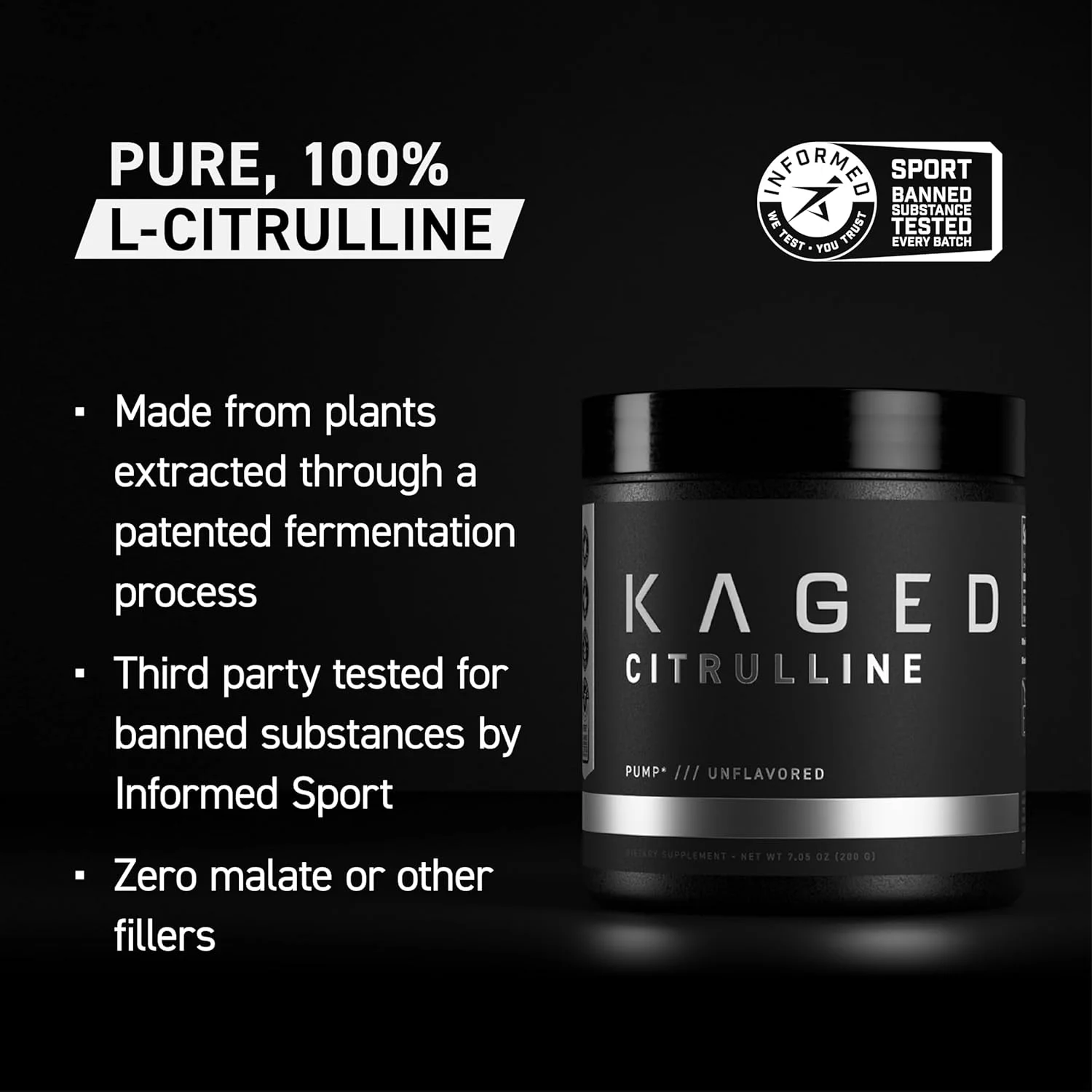 پودر ال-سیترولین پریمیوم Kaged Muscle، تقویت کننده پمپ عضلانی، بهبود عروق خونی عضلات، تقویت کننده نیتریک اکسید، سیترولین، بدون طعم، 100 سروینگ، سفید، 200 گرم پودر ال-سیترولین پریمیوم Kaged Muscle، تقویت کننده پمپ عضلانی، بهبود عروق خونی عضلات، تقویت کننده نیتریک اکسید، سیترولین، بدون طعم، 100 سروینگ، سفید، 200 گرم