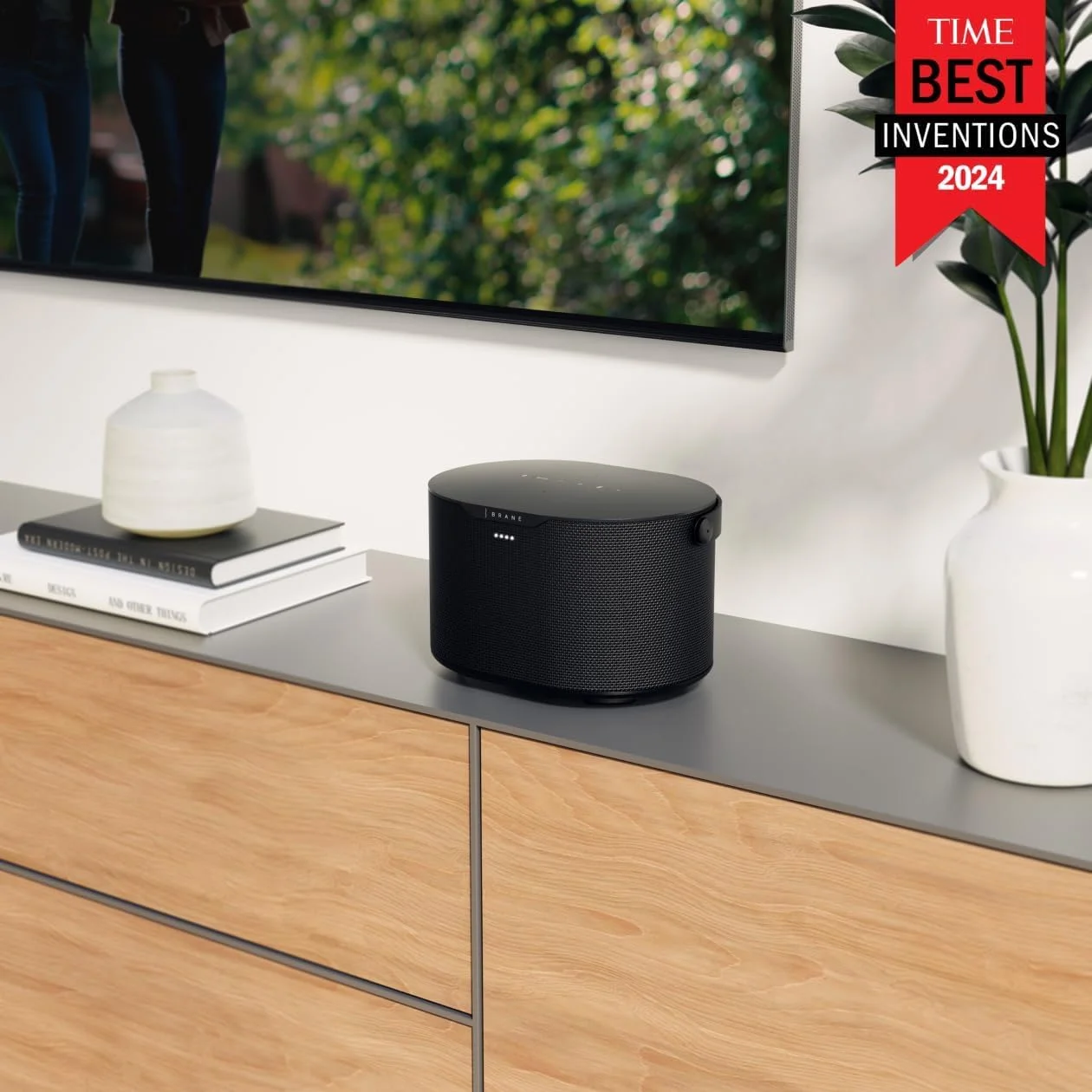 اسپیکر هوشمند Brane Audio Brane X، اسپیکر بلوتوث بی سیم قابل حمل، ساب ووفر داخلی RAD، 12 ساعت پخش، ضد آب IP57 اسپیکر هوشمند Brane Audio Brane X، اسپیکر بلوتوث بی سیم قابل حمل، ساب ووفر داخلی RAD، 12 ساعت پخش، ضد آب IP57