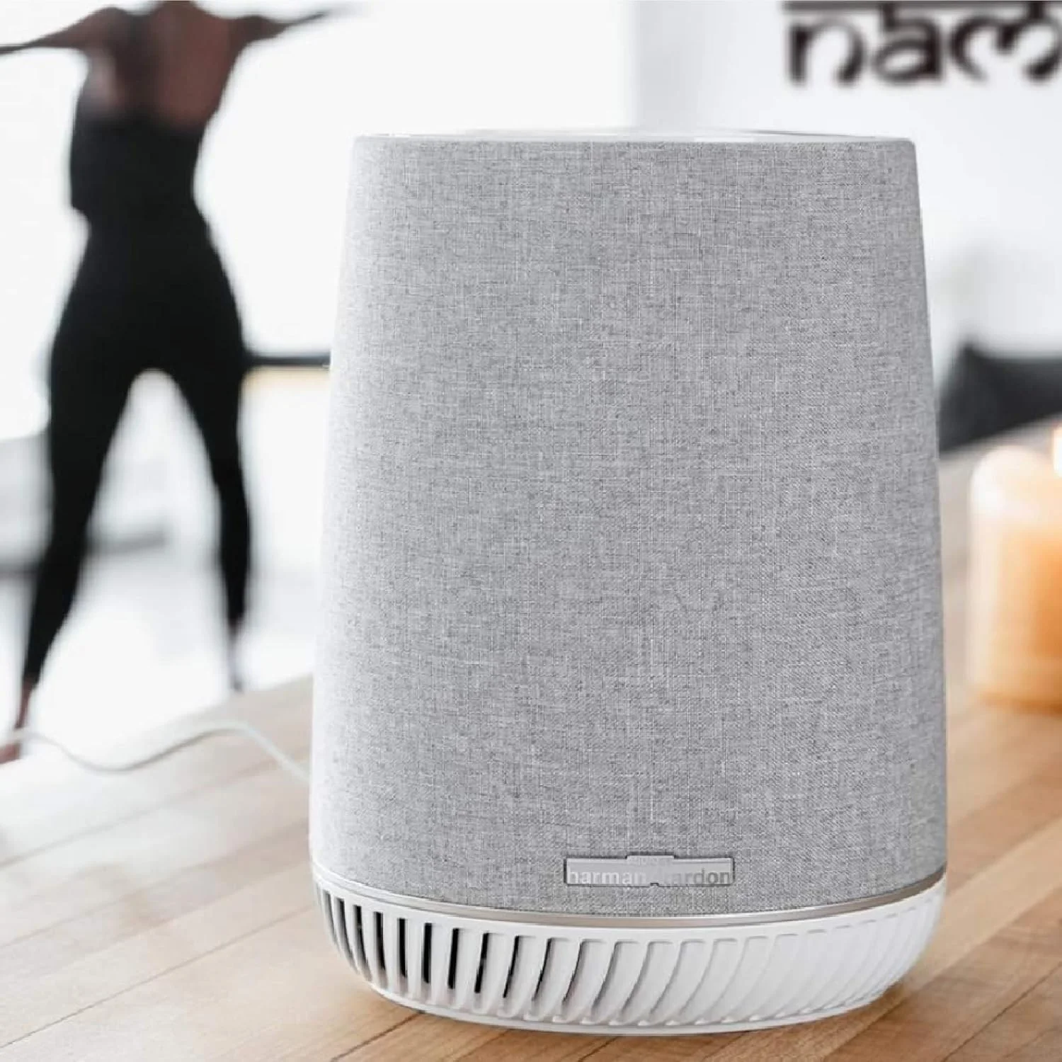 نت گیر NG-RBS40V-100EUS RBS40V-100EUS Orbi Home Mesh Wi-Fi، توسعه دهنده، بلندگوی هوشمند، Amazon Alexa داخلی، سفید