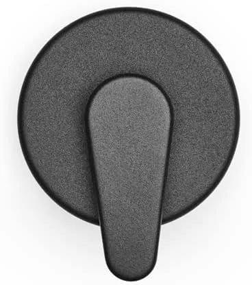 برابانتیا - جا مایع دستشویی Mindset - مکانیزم پمپ بدون چکه - پر کردن آسان - ساخته شده از فلز و شیشه مقاوم در برابر خوردگی - لوازم جانبی شیک حمام - خاکستری بی نهایت - 200 میلی لیتر