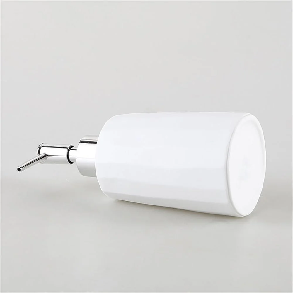 جا مایع دستشویی حمام، شامپو، بطری ساده برای لوسیون، جا مایع دستشویی، بطری سرامیکی فشاری مایع دستشویی