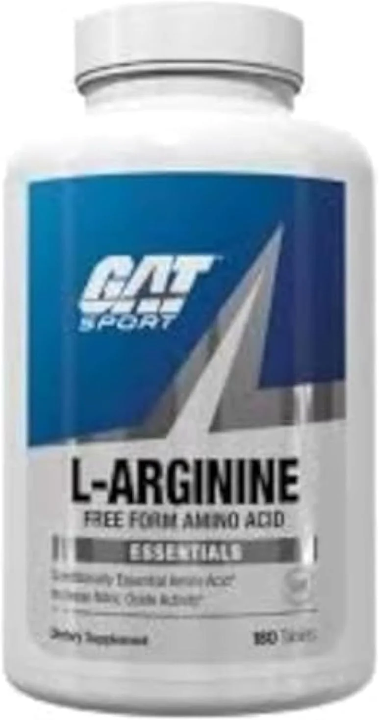 GAT Sport L Arginine, Free Form Amino Acids - 180 Tablets