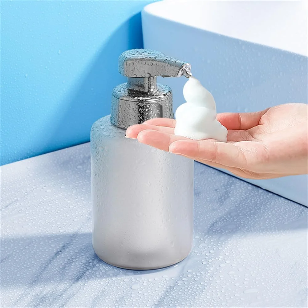 مایع ریز اتوماتیک Azonee، بطری های قابل شارژ مجدد ضدعفونی کننده دست، مایع ریز بدون لمس قابل شارژ، مایع ریز هوشمند برقی اتوماتیک برای حمام، آشپزخانه