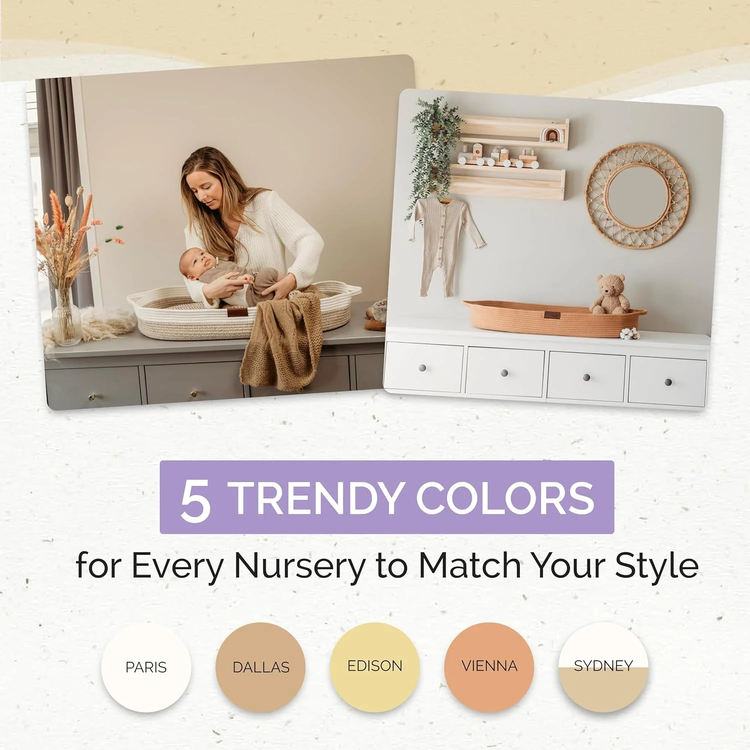 سبد تعویض نوزاد Yunioo، پد تعویض پوشک قابل حمل، سبد موسی برای نوزادان، روکش میز تعویض برای اتاق نوزاد، روکش پد مسافرتی ضد آب سبد تعویض نوزاد Yunioo، پد تعویض پوشک قابل حمل، سبد موسی برای نوزادان، روکش میز تعویض برای اتاق نوزاد، روکش پد مسافرتی ضد آب