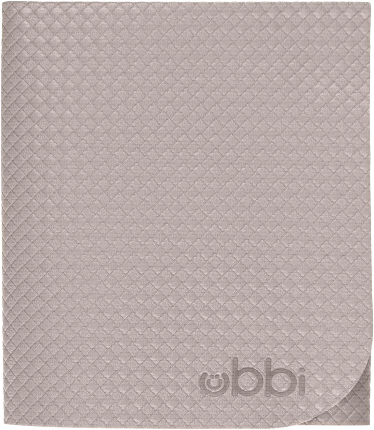 زیرانداز تعویض پوشک کودک Ubbi، نرم و راحت، لوازم جانبی ضروری کیف پوشک برای نوزادان، تمیز کردن آسان، پد تاشو قابل حمل، لوازم مسافرتی کودک، طوسی