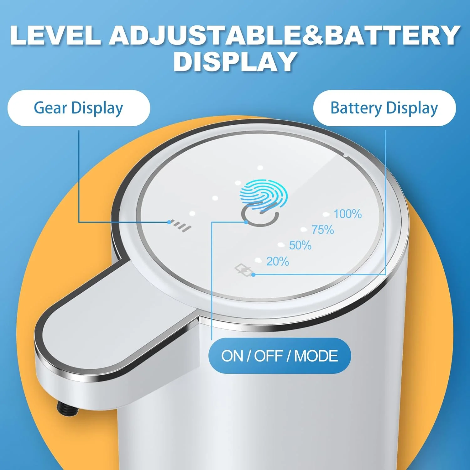 مایع دستشویی ریز اتوماتیک Amyzavls، ۳۸۰ میلی لیتر، نصب دیواری برقی، مایع دستشویی ریز اتوماتیک بدون تماس، قابل شارژ USB با سنسور حرکتی مادون قرمز برای حمام، آشپزخانه، دفتر مایع دستشویی ریز اتوماتیک Amyzavls، ۳۸۰ میلی لیتر، نصب دیواری برقی، مایع دستشویی ریز اتوماتیک بدون تماس، قابل شارژ USB با سنسور حرکتی مادون قرمز برای حمام، آشپزخانه، دفتر