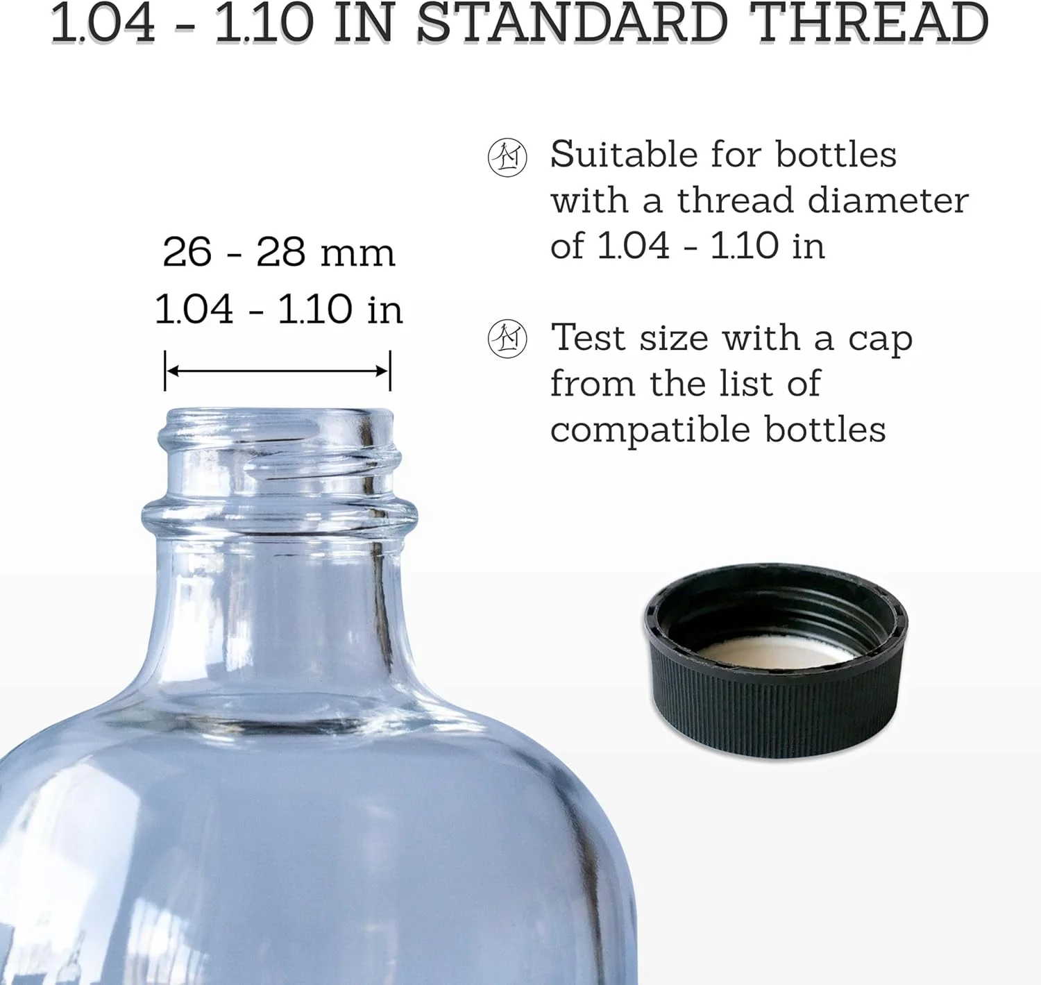 سَری پمپ مایع دستشویی آلتگلس مدل 'Budapest' - 2 عددی - جایگزین برای سایز استاندارد - رزوه 26-28 میلی متر از جنس استیل ضد زنگ (کروم نقره ای)