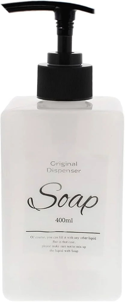 پک 2 عددی جا مایع ظرفشویی قابل شارژ - بطری های پمپ دار شفاف 400 میلی لیتری برای مایع دستشویی، شامپو، لوسیون و موارد دیگر پک 2 عددی جا مایع ظرفشویی قابل شارژ - بطری های پمپ دار شفاف 400 میلی لیتری برای مایع دستشویی، شامپو، لوسیون و موارد دیگر