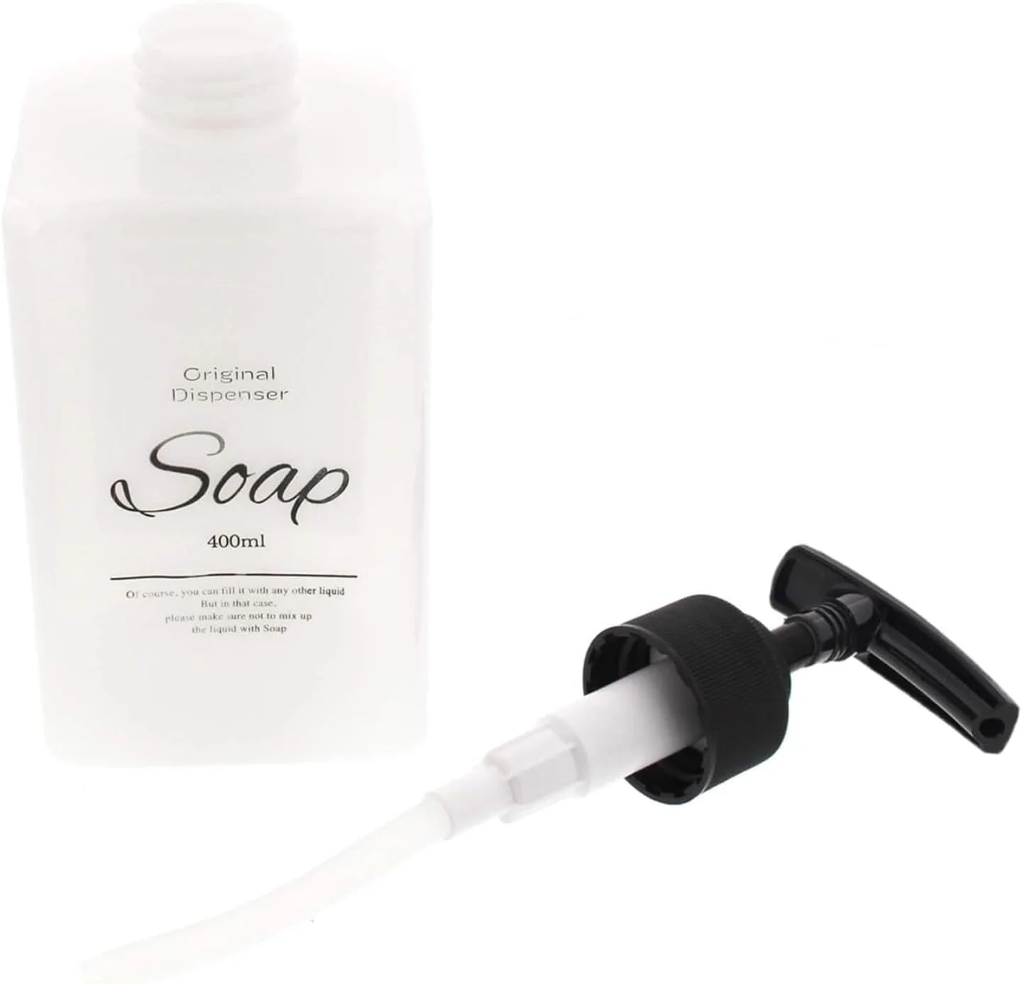 پک 2 عددی جا مایع ظرفشویی قابل شارژ - بطری های پمپ دار شفاف 400 میلی لیتری برای مایع دستشویی، شامپو، لوسیون و موارد دیگر پک 2 عددی جا مایع ظرفشویی قابل شارژ - بطری های پمپ دار شفاف 400 میلی لیتری برای مایع دستشویی، شامپو، لوسیون و موارد دیگر