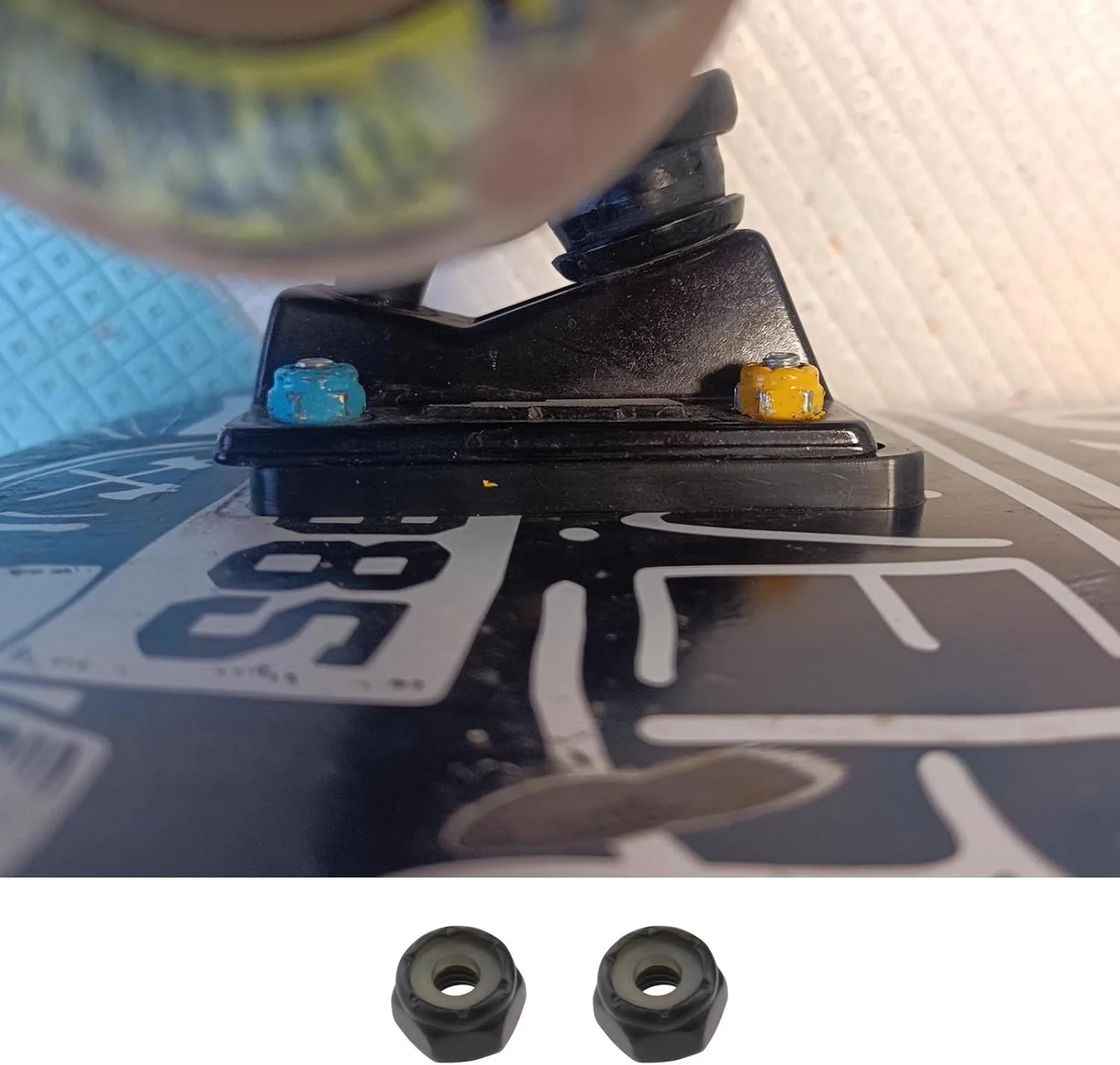 پدهای افزایش ارتفاع اسکیت برد Lord of the Tools، 3 میلی متری، 2 عددی، به همراه پیچ و مهره 30 میلی متری، پدهای ضربه گیر نرم PU، محافظ پد جایگزین برای لوازم جانبی نگهداری اسکیت برد