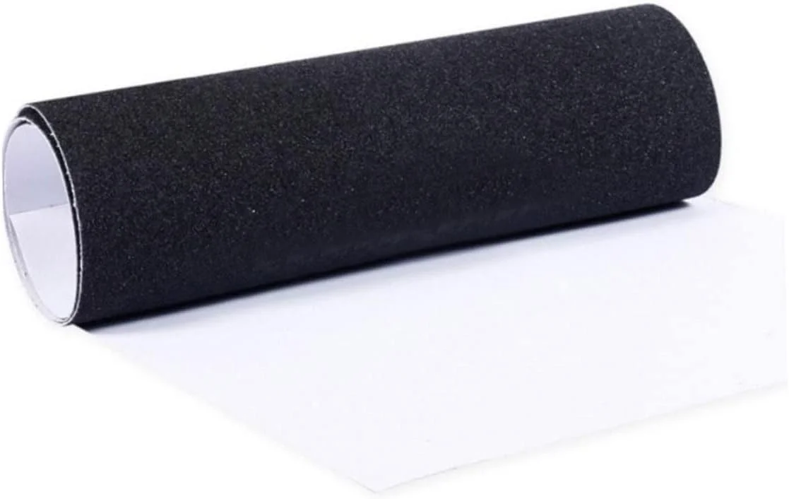 نوار چسب اسکیت برد dsbdrki ضد آب و ضد لغزش سمباده کربوراندوم برای تخته اسکیت 84x23 سانتی متر لوازم جانبی اسکیت برد