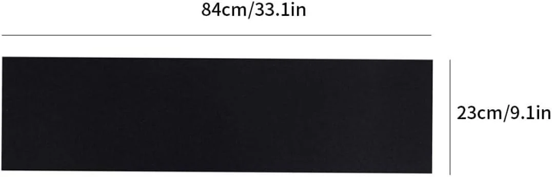 نوار چسب اسکیت برد dsbdrki ضد آب و ضد لغزش سمباده کربوراندوم برای تخته اسکیت 84x23 سانتی متر لوازم جانبی اسکیت برد