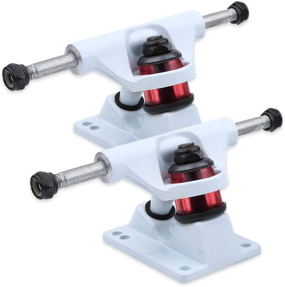 DFBTYG تراک اسکیت برد - بسته 2 عددی تراک اسکیت برد چرخ دار 3.25 اینچی ABEC لوازم جانبی اسکیت برد لانگ برد