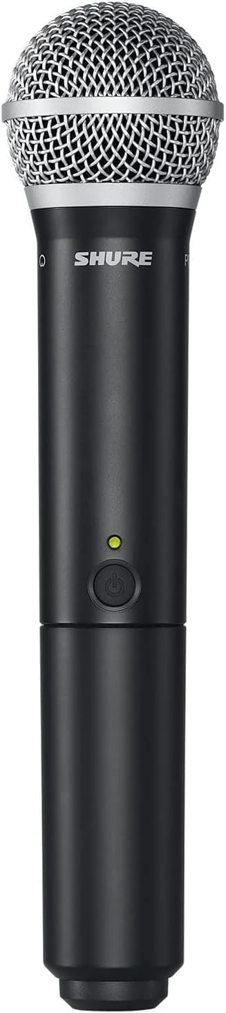 فرستنده دستی Shure BLX2/B58 با کپسول میکروفون آوازی PG58 - برای استفاده با سیستم های میکروفون بی سیم BLX، گیرنده جداگانه فروخته می شود | باند H11 (BLX2/PG58=-H11) فرستنده دستی Shure BLX2/B58 با کپسول میکروفون آوازی PG58 - برای استفاده با سیستم های میکروفون بی سیم BLX، گیرنده جداگانه فروخته می شود | باند H11 (BLX2/PG58=-H11)